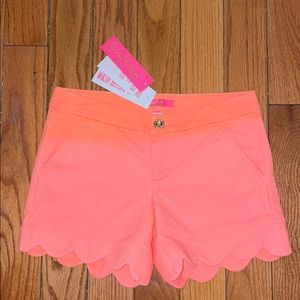 Lilly Pulitzer Buttercup Shorts Tangelo 2